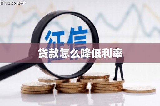 保亭贷款怎么降低利率