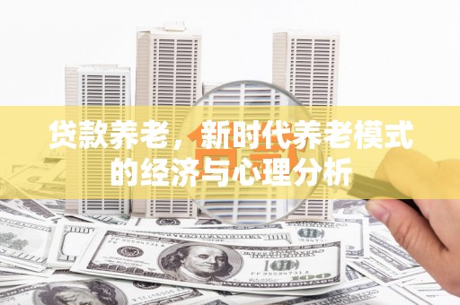 保亭贷款养老，新时代养老模式的经济与心理分析