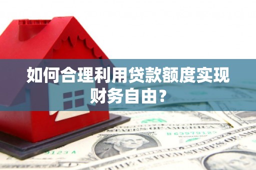 保亭如何合理利用贷款额度实现财务自由？