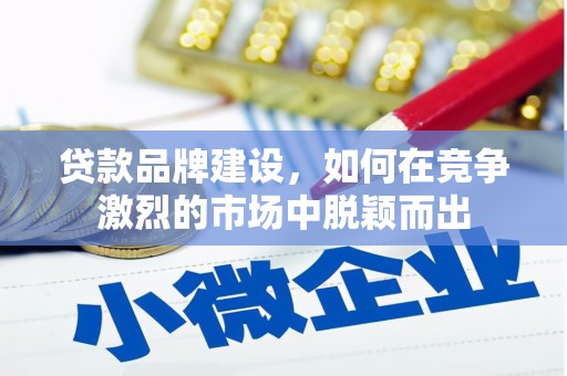 保亭贷款品牌建设，如何在竞争激烈的市场中脱颖而出