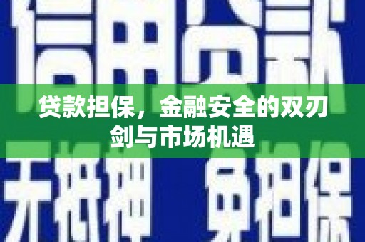 保亭贷款担保，金融安全的双刃剑与市场机遇