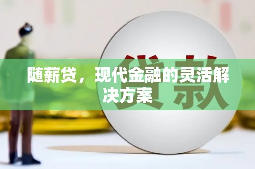 保亭随薪贷，现代金融的灵活解决方案