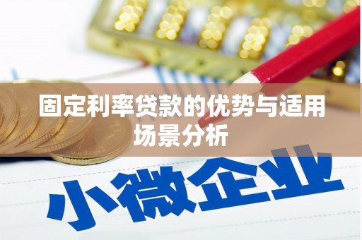 保亭固定利率贷款的优势与适用场景分析