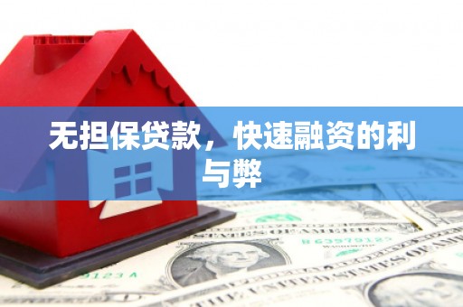 保亭无担保贷款，快速融资的利与弊