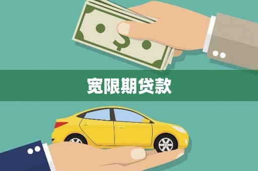 保亭宽限期贷款