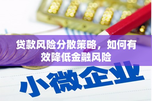 保亭贷款风险分散策略，如何有效降低金融风险