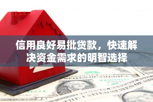 保亭信用良好易批贷款，快速解决资金需求的明智选择