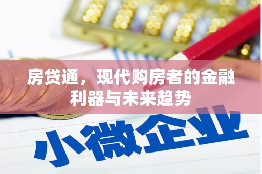 保亭房贷通，现代购房者的金融利器与未来趋势