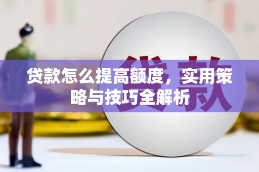 保亭贷款怎么提高额度，实用策略与技巧全解析