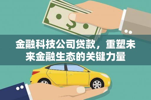 保亭金融科技公司贷款，重塑未来金融生态的关键力量