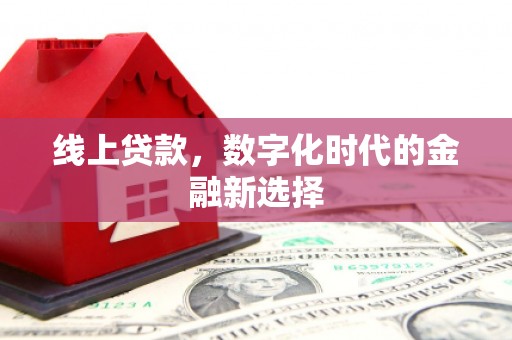 保亭线上贷款，数字化时代的金融新选择