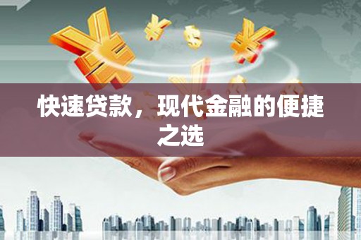 保亭快速贷款，现代金融的便捷之选