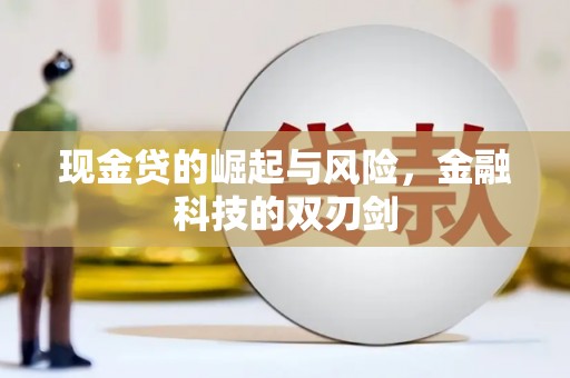 保亭现金贷的崛起与风险，金融科技的双刃剑