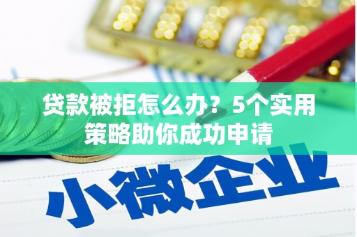 保亭贷款被拒怎么办？5个实用策略助你成功申请