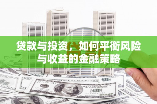 保亭贷款与投资，如何平衡风险与收益的金融策略